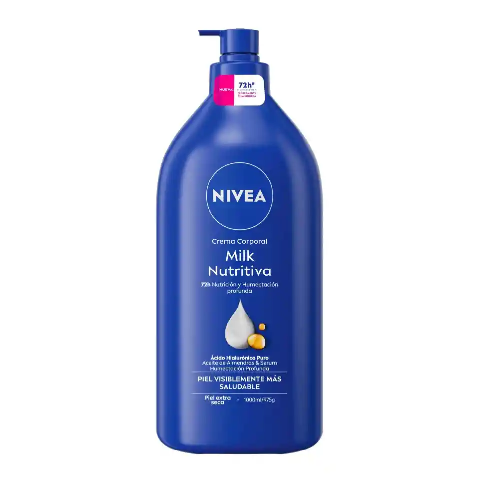 Nivea Crema Corporal Milk Nutritiva para Piel Extra Seca