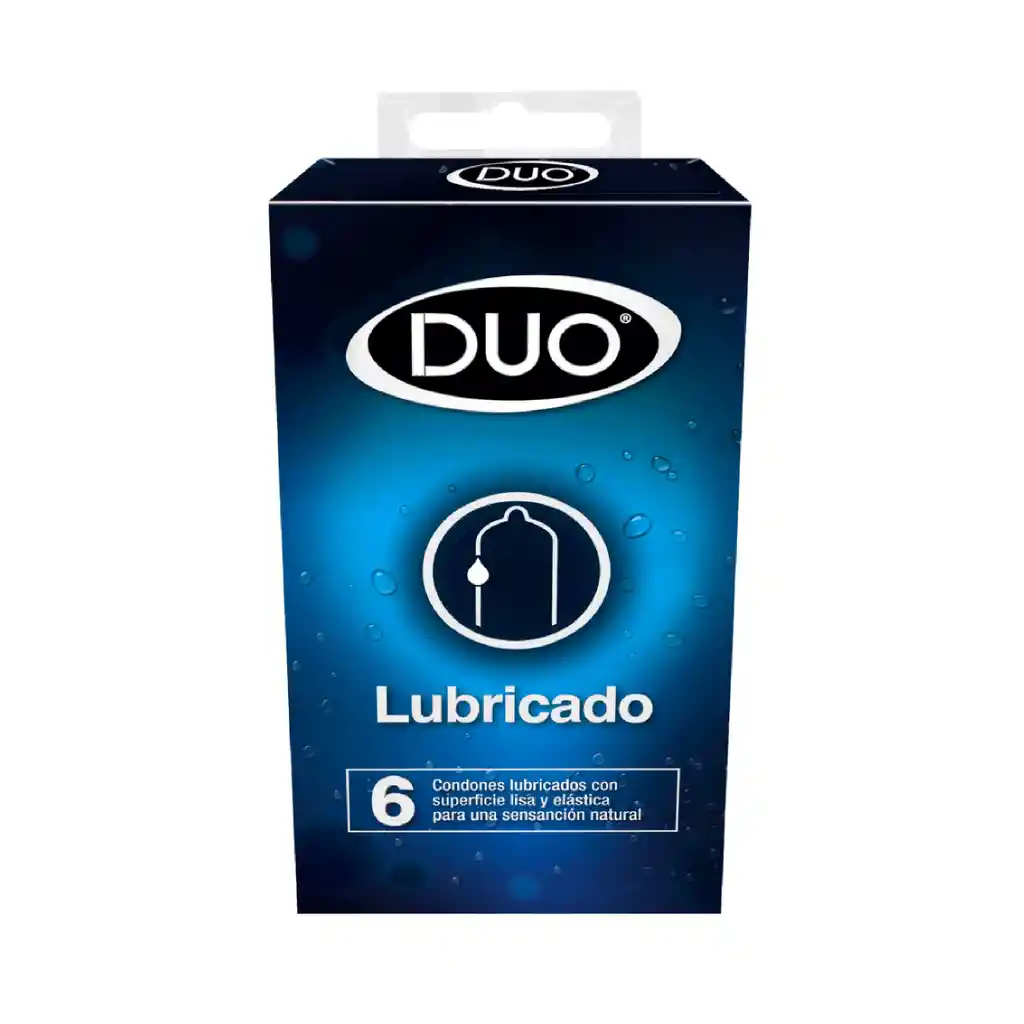 Duo Preservativos Lubricados Caja x6 Unidades