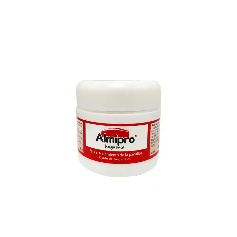 Almipro Ungüento para Tratamiento de Pañalitis 25%