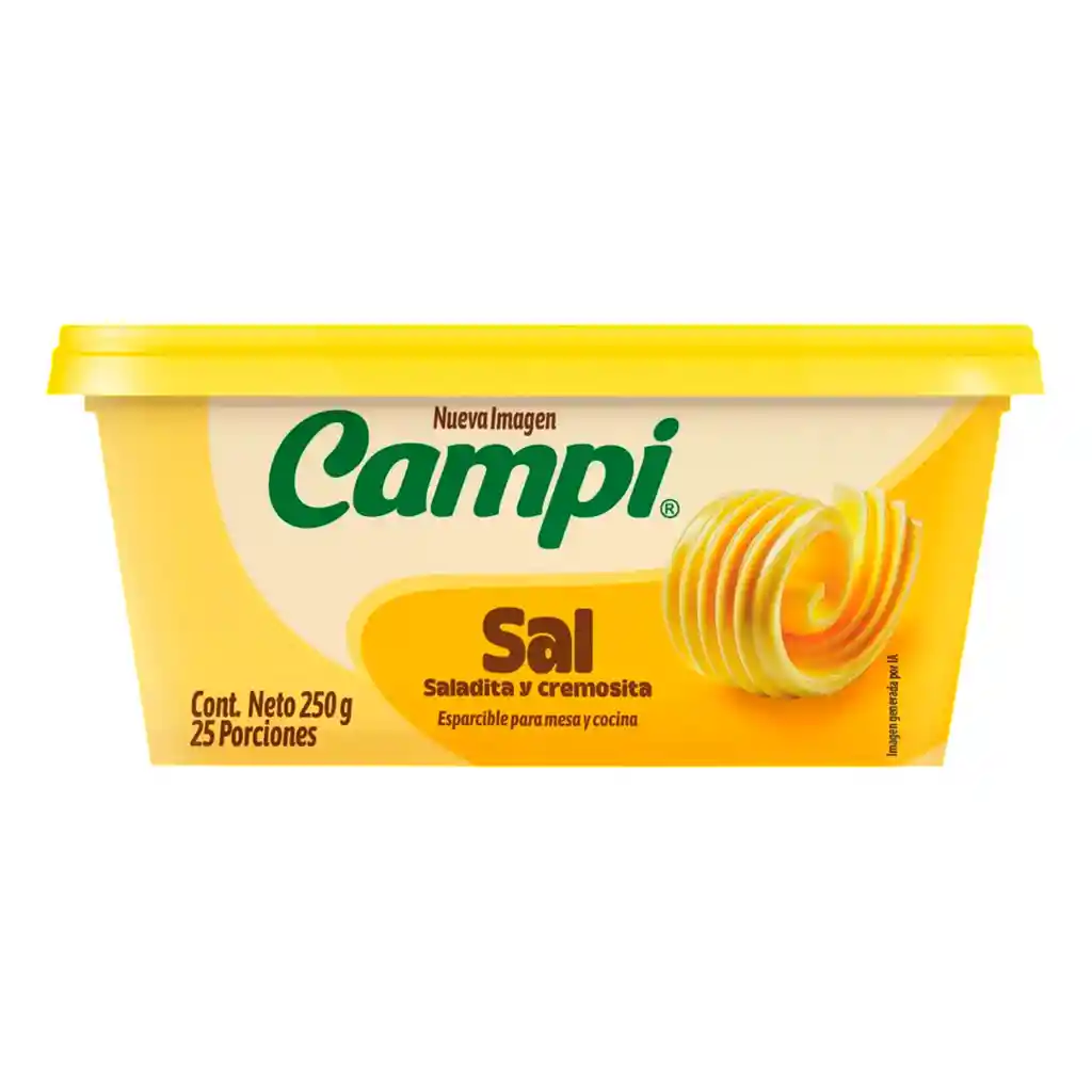 Campi Margarina Esparcible Con Sal 250g
