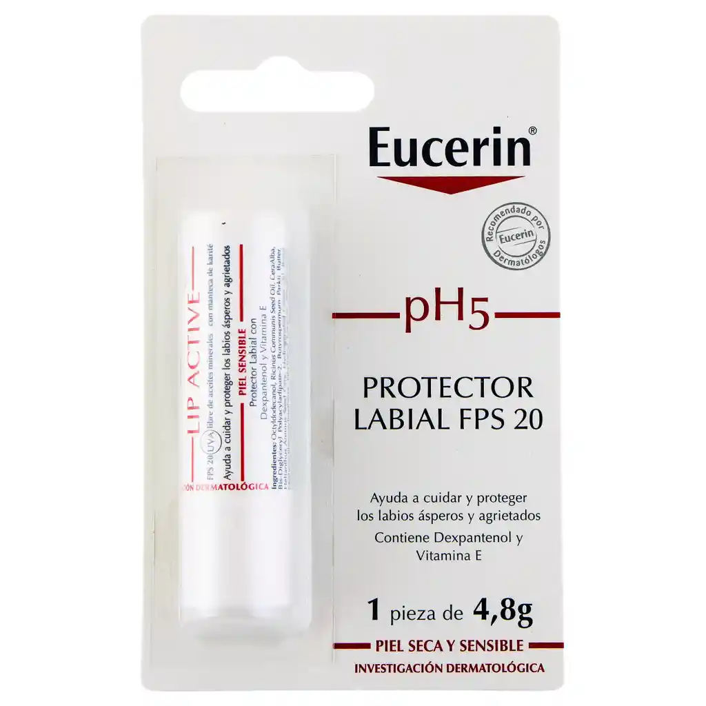 Eucerin Protector Labial Lip Active PH5