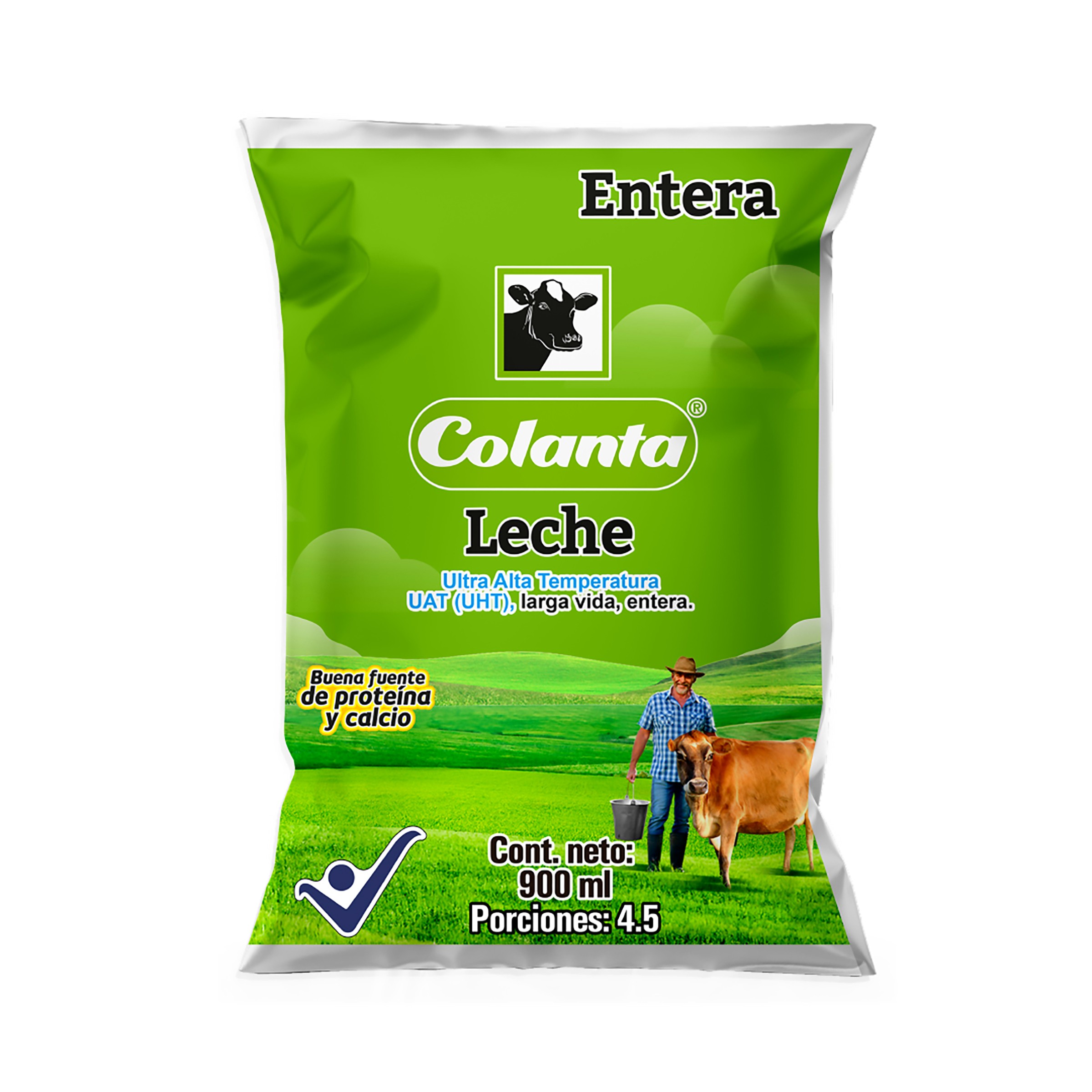 Colanta Leche Entera Líquida 900 ml