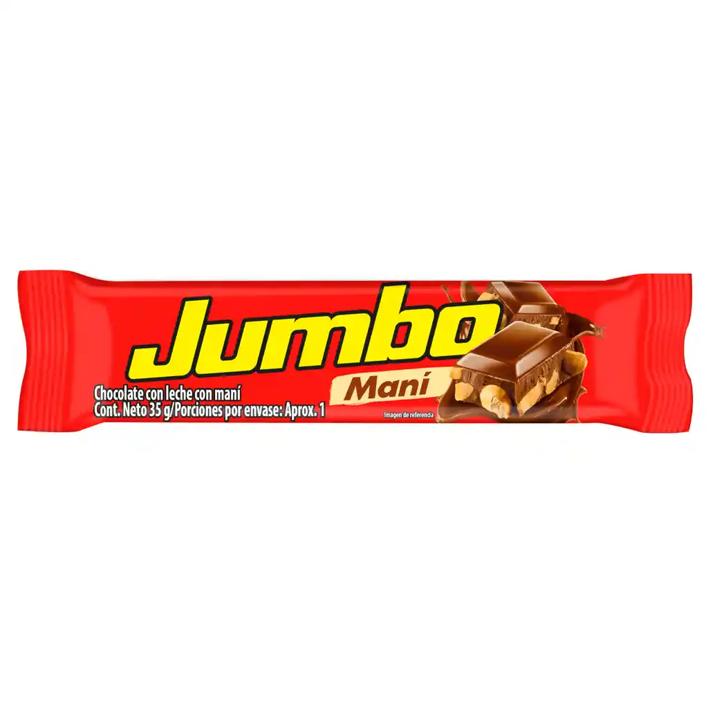 Jumbo Chocolatina con Maní 35g