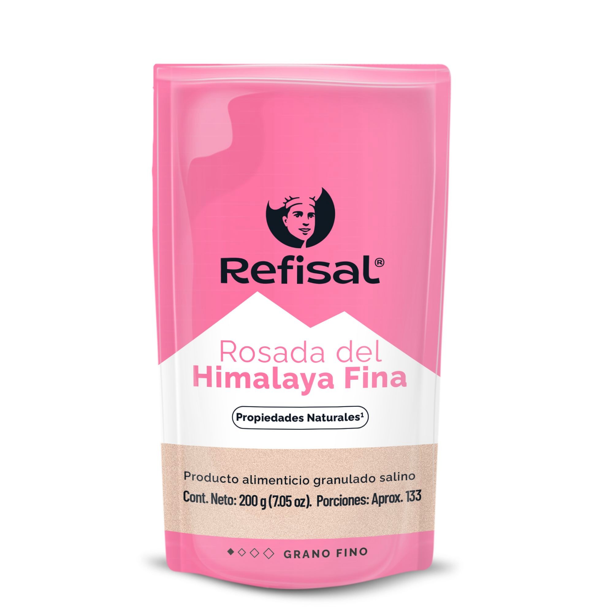 Refisal Sal Rosada Himalaya Fina Grano Fino 200 g