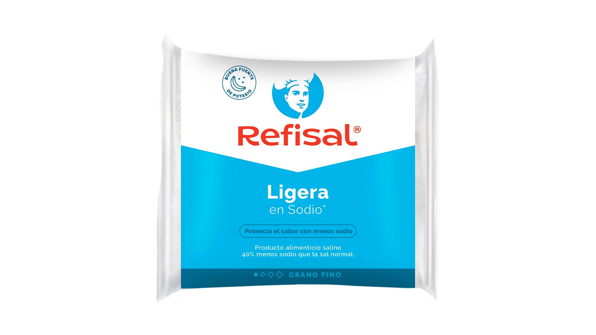 Refisal Sal Ligera en Sodio 400g