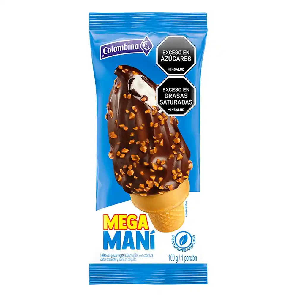 Colombina Helado Cono Mega Chocomaní 100g