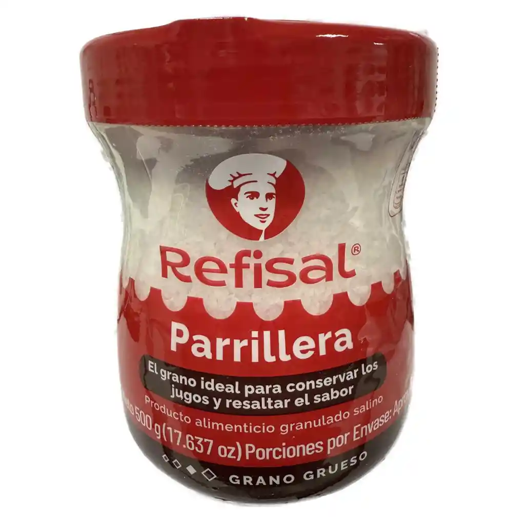 Refisal Sal Parrillera Barril