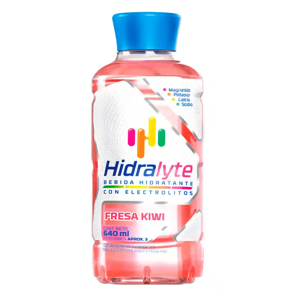 Hydralyte Bebida Hidratante Electrolitos Fresa Kiwi