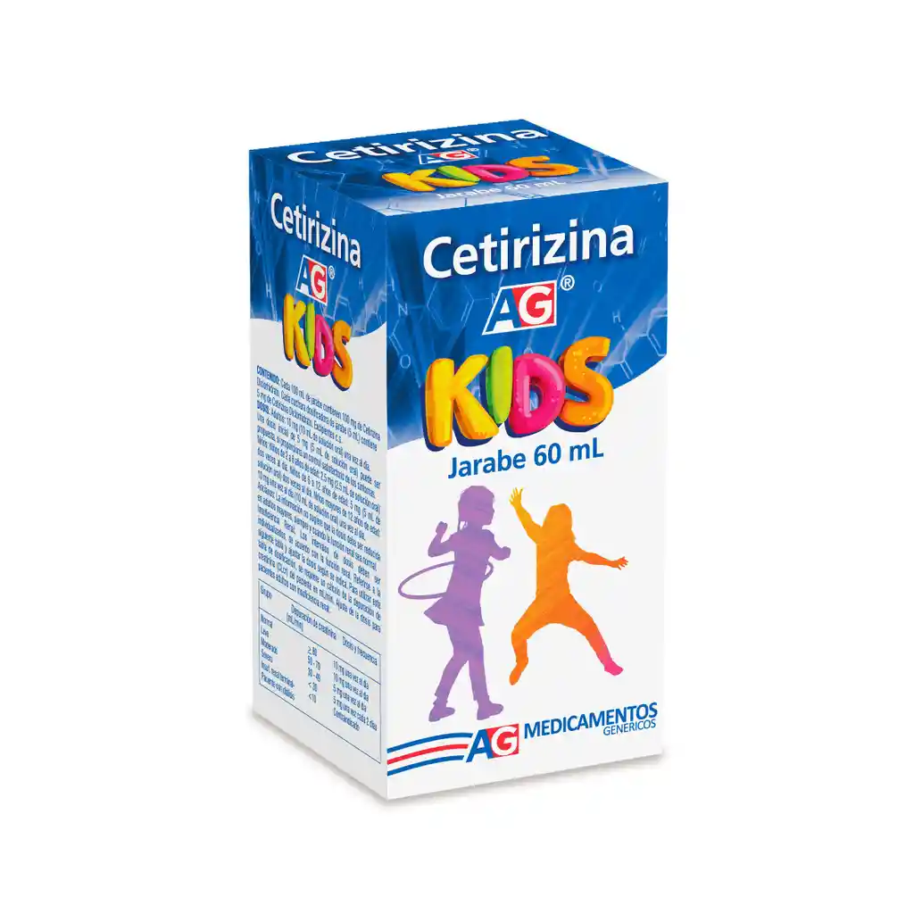 Ag Cetirizina Jarabe 100mg 60ml