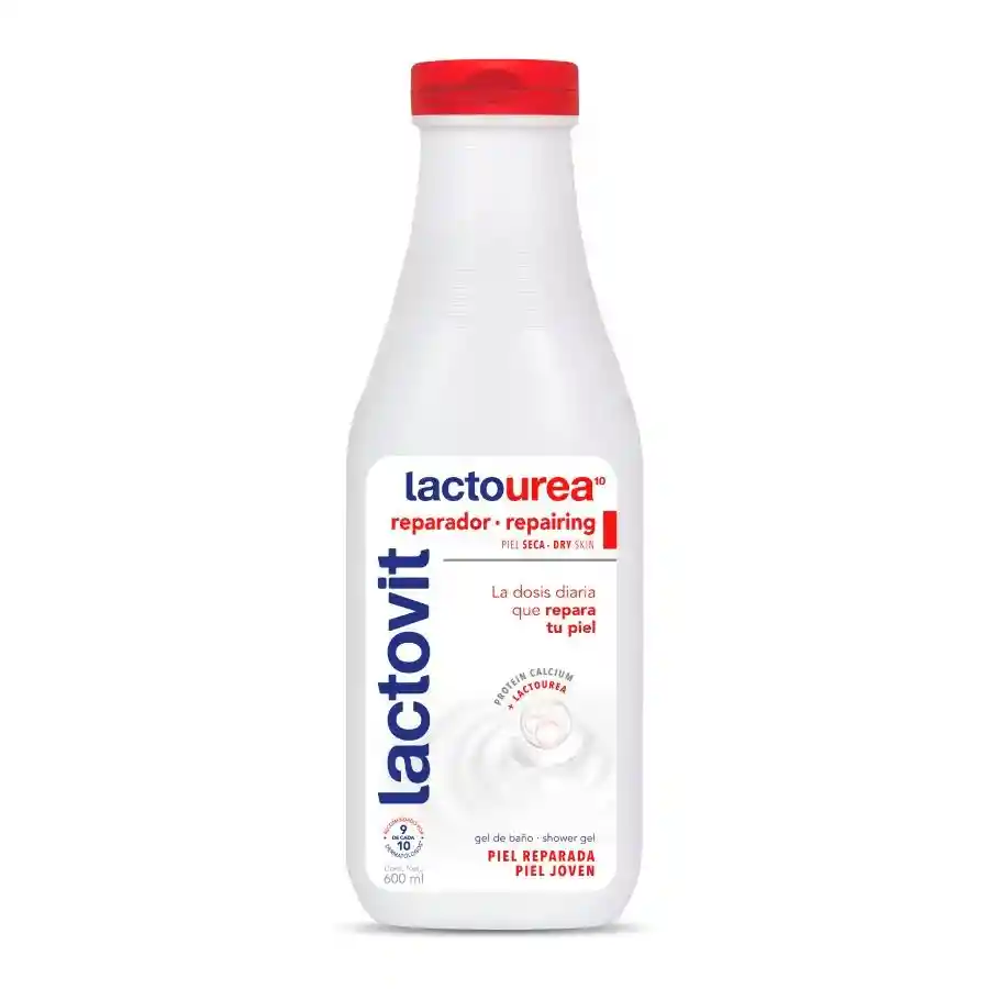 Lactovit Lactourea Gel de Baño Reparador 600ml