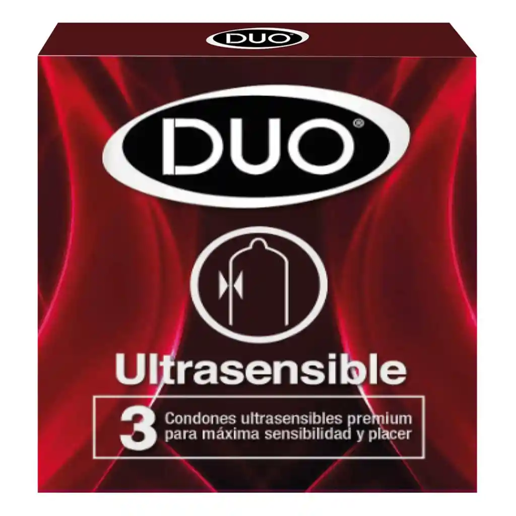 Duo Preservativos Ultrasensibles x3