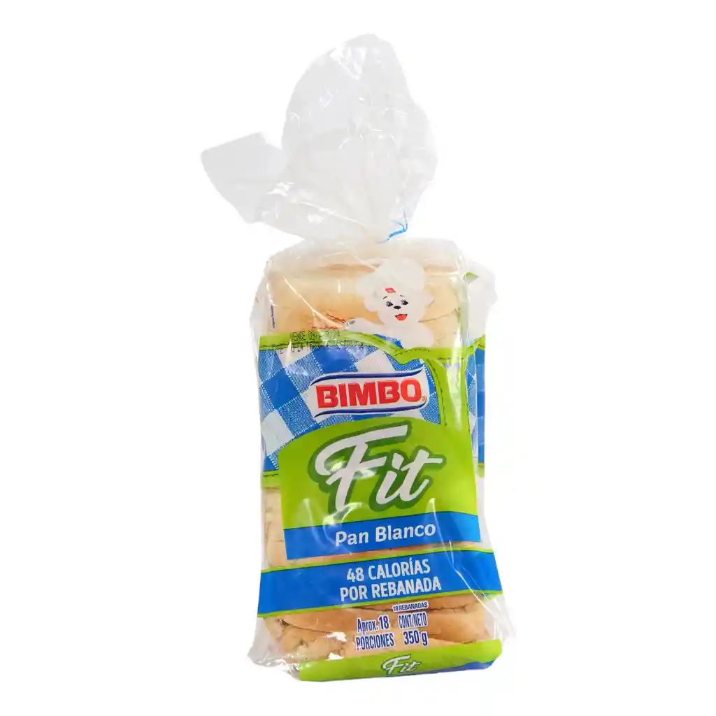 Bimbo Pan Fit Blanco