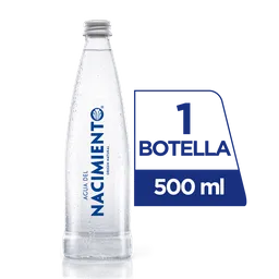 Agua Nacimiento con Gas 500 ml