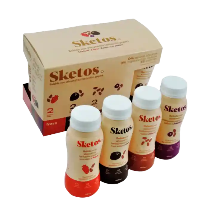 Sketos Eightpack Almendras 180Ml