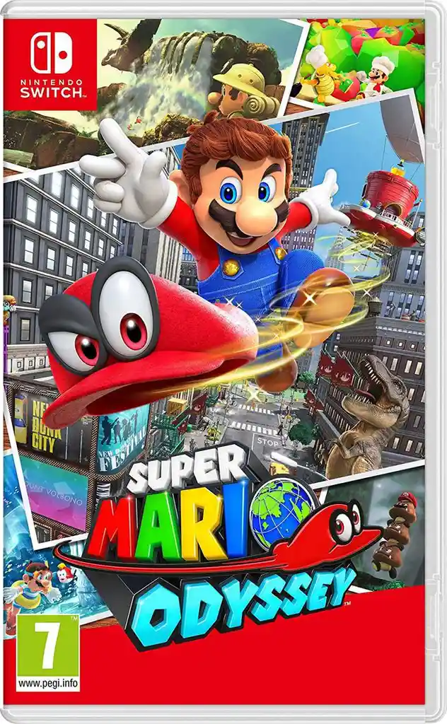 Nintendo Switch Juego De Video Super Mario Odyssey Para