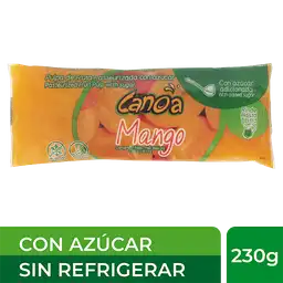 Canoa Pulpa de Mango con Azúcar