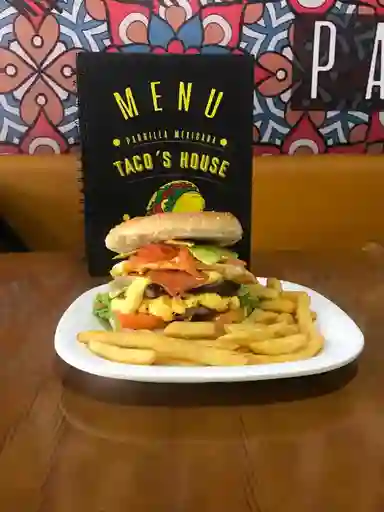 Super Combo de Burger Mexicana