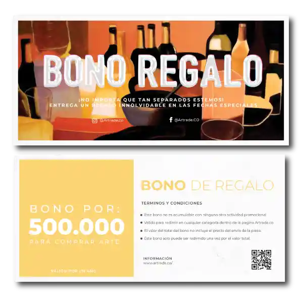 Bono de regalo $500.000