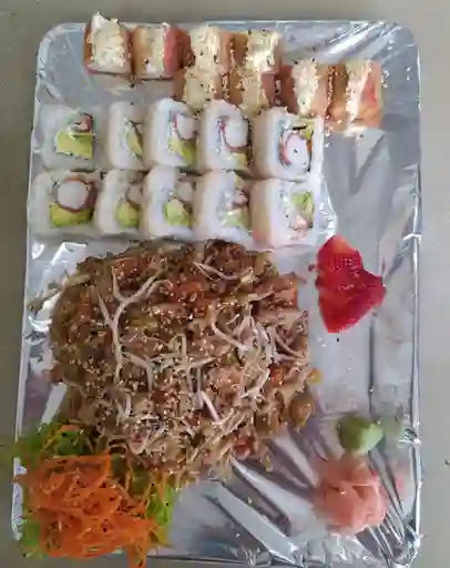Combo Arroz Wok y Sushi