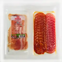 Tapa Española Jamón Serrano Chorizo Vela y Lomo Embuchado