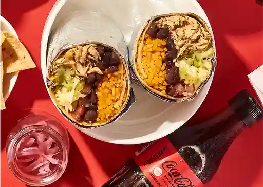 Burrito Y Coca Cola Sin Azucar