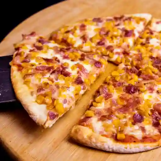 Pizza Maiz Y Tocineta Personal