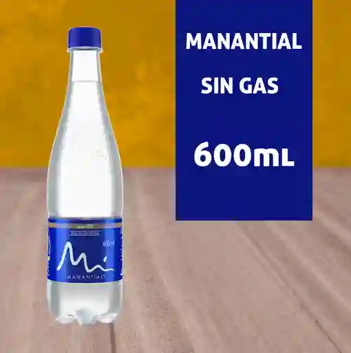Manantial Sin Gas 600 Ml