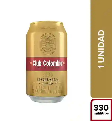Cerveza Club Colombia Dorada Lata 330ml