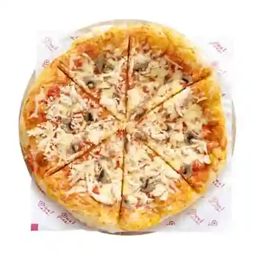 M.g Pizza Pollo Champinones ( 30cm)