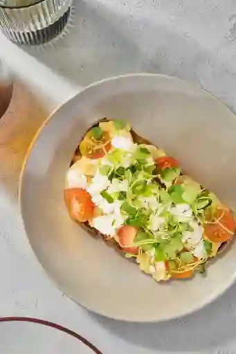 Tostada De Hummus