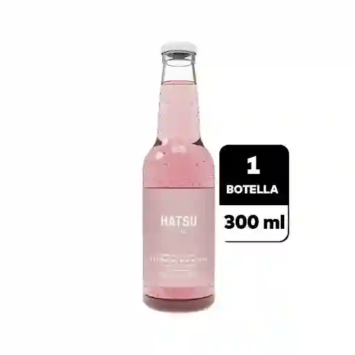 Hatsu Soda Frambuesa Y Rosas X 300 Ml