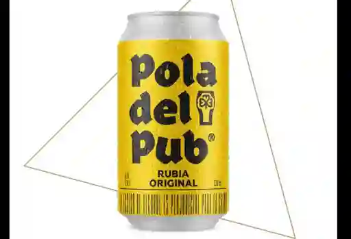 Cerveza Del Pub Rubia - Lata 330