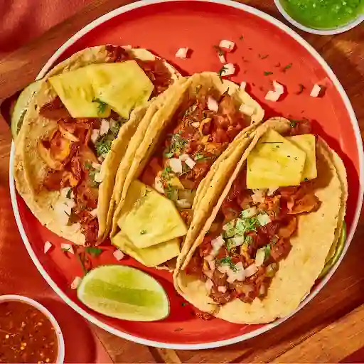 Trio De Tacos Al Pastor