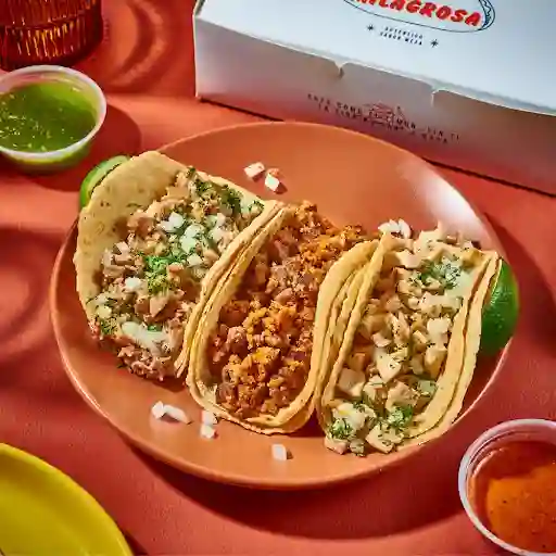 Tacos A Elección X 3