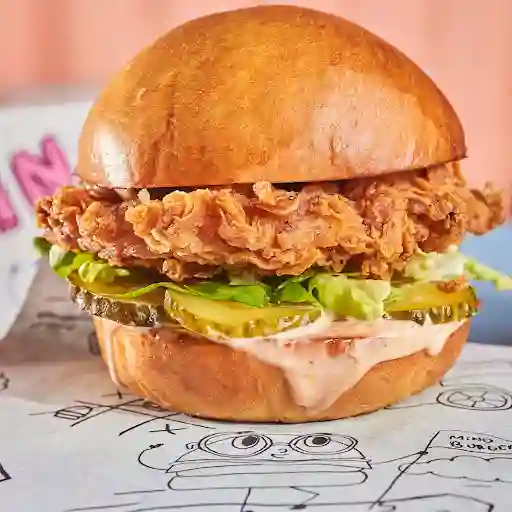 Combo Crispy Chicken Burger