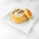 Panne Cook Pollo, Queso Y Champiñones