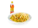 Combo Arroz Con Pollo Mediano Oferta.