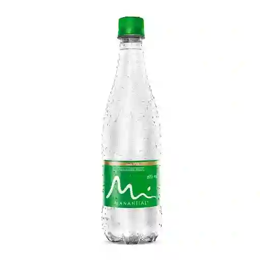 Agua Con Gas Manantial 600 Ml