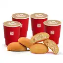 Combo4 Cappuccinos Md +4 Almojábanas