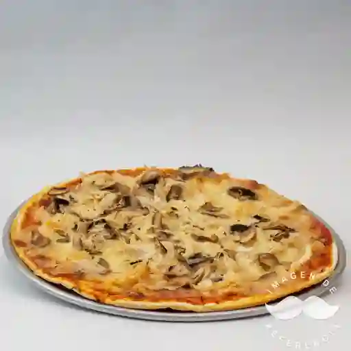 Pizza Pollo y Champiñones Personal