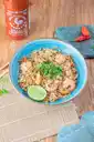 Pad Thai Pollo Y Camaron