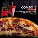 Combo Pizza Carbonara