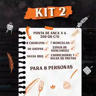 Kit Parrillero De Punta Anca