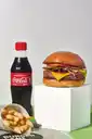 Combo Bacon Cheese Burger + Coca Cola