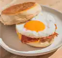 Muffin Con Huevo Y Tocineta