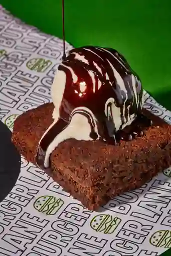 Brownie Con Helado