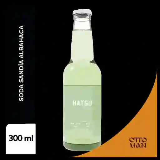 Soda Hatsu -sandia Y Albahaca