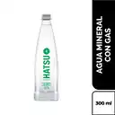 Agua Hatsu Con Gas 300 Ml Vidrio