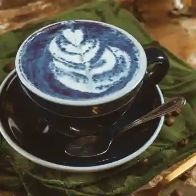 Blue Matcha Latte