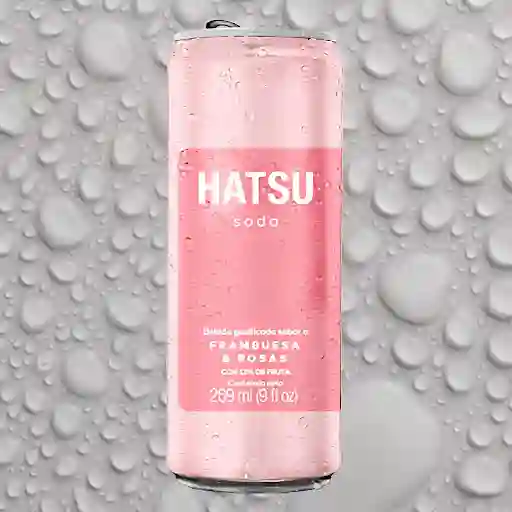 Hatsu Soda Frambuesa & Rosas